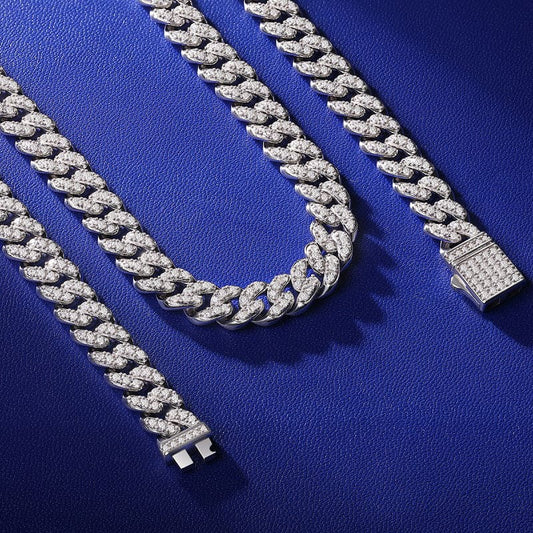 ✨ Iced Out Cuban Link Chain | VVS1 D Colour - LND Jewellery